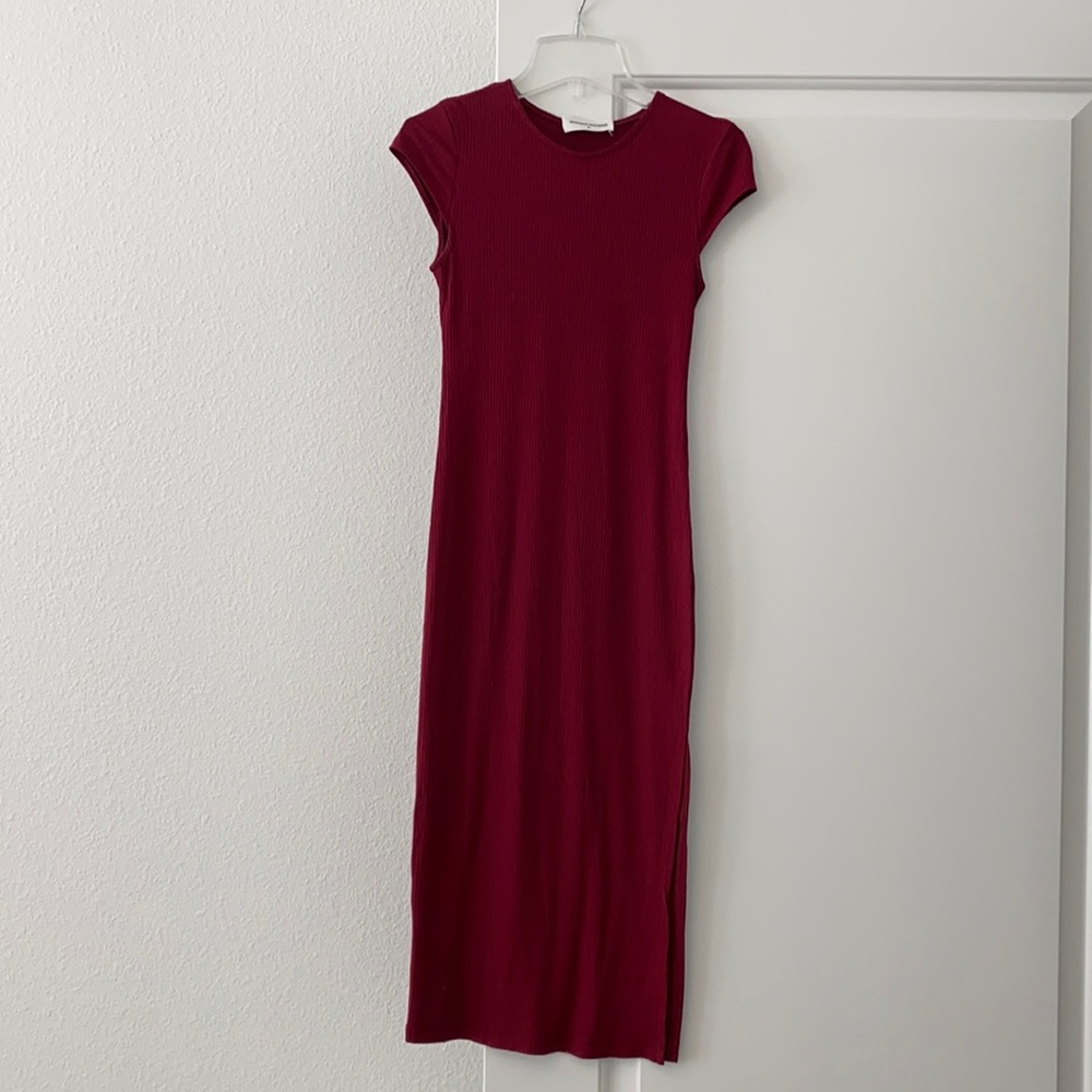 Goodnight Macaroon Red Midi Dress